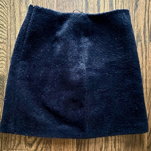 Maje ~ Skirt ~ Navy ~Size 38 - Picture 3 of 6